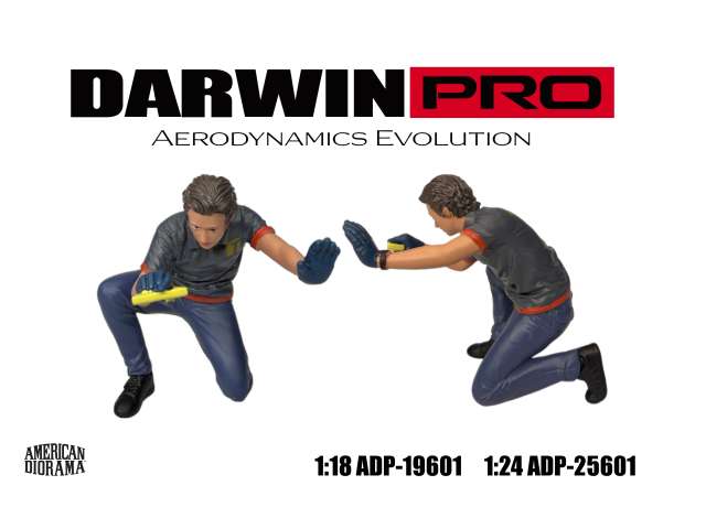 1:24 American Diorama - DarwainPro x Teckwrap Figure - 1