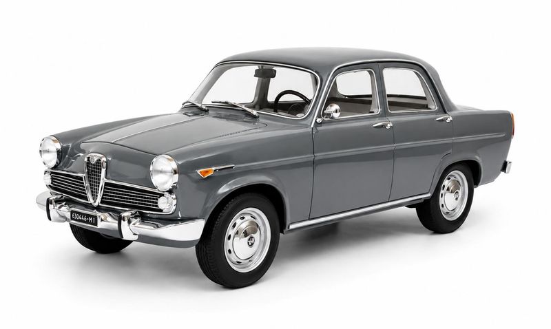 1:18 Cult Models - Alfa Romeo Giulietta Ti (101) grey 61-64 1:18 Cult Models - Alfa Romeo Giulietta Ti (101) grey 61-64