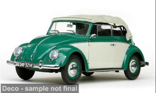 1:12 Sunstar - 1949 Volkswagen Käfer Cabriolet, Grün
