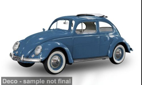 1:12 Sunstar - 1948 Volkswagen Käfer, blau, mit Rolldach,