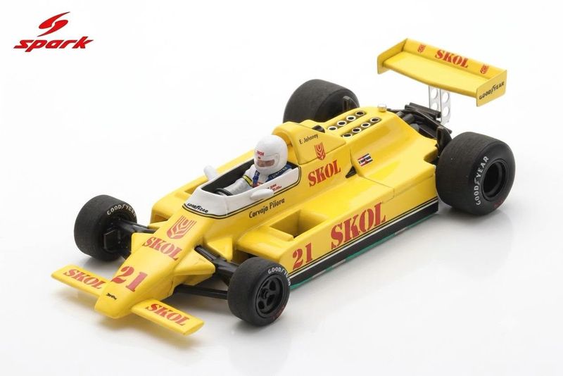 1:43 Spark - Fittipaldi F7 #21 3rd Argentine GP 1980 - K. Rosberg 1:43 Spark - Fittipaldi F7 #21 3rd Argentine GP 1980 - K. Rosberg