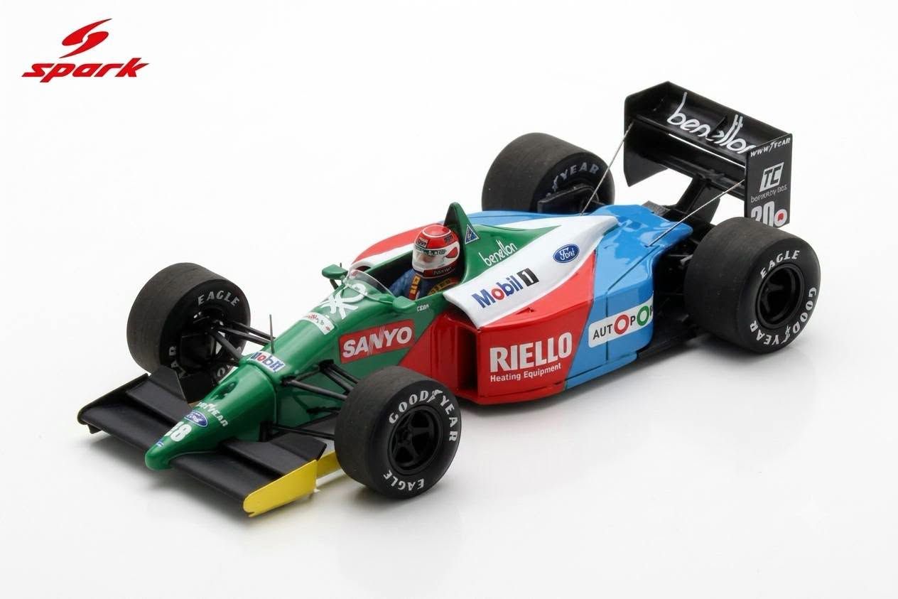 1:43 Spark - Benetton B189B #20 Benetton-Ford 4th US GP 1990 - N. Piquet