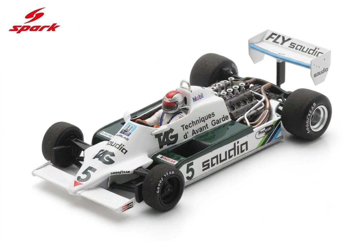 1:43 Spark - Williams FW07C #5 Long Beach GP 1982 - M. Andretti