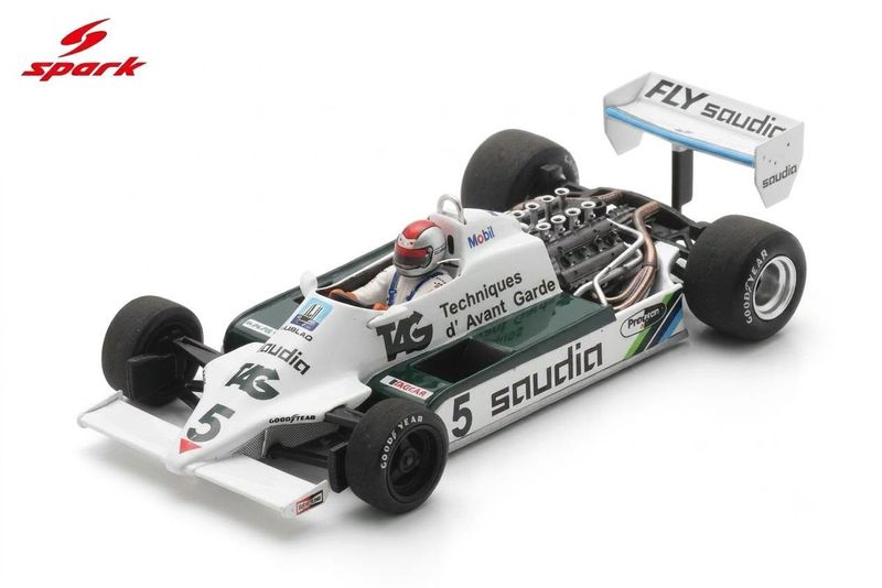 1:43 Spark - Williams FW07C #5 Long Beach GP 1982 - M. Andretti 1:43 Spark - Williams FW07C #5 Long Beach GP 1982 - M. Andretti
