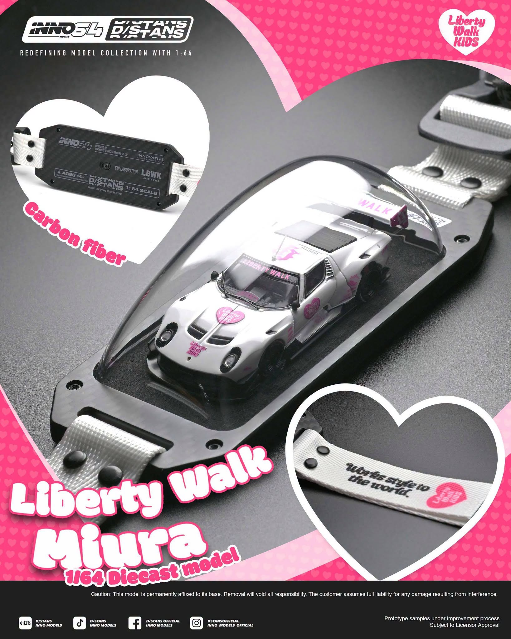1:64 Inno64 - LB-Silhouette WORKS Miura GT