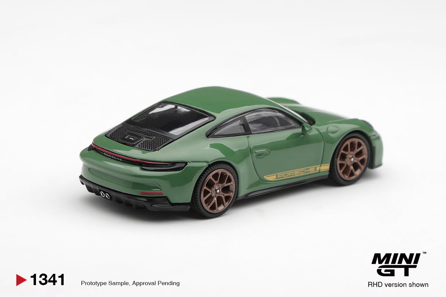 1:64 Mini GT - 2022 Porsche 911 (992) GT3, auratium green