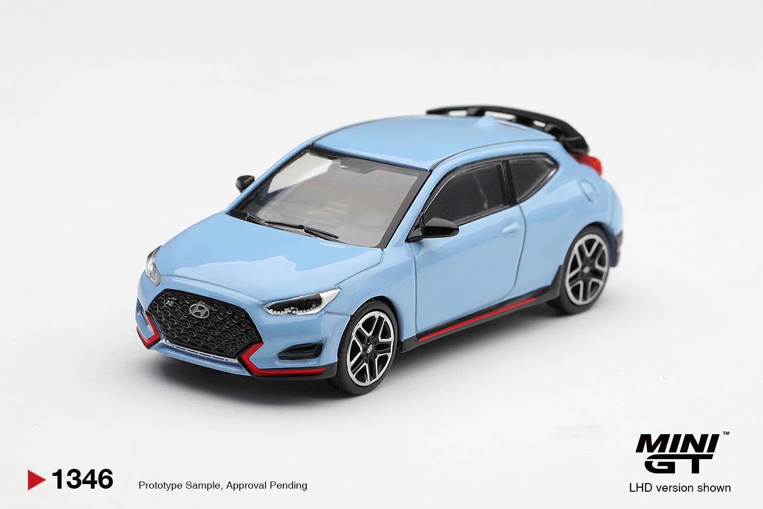 1:64 Mini GT - Hyundai Veloster N Performance, blue