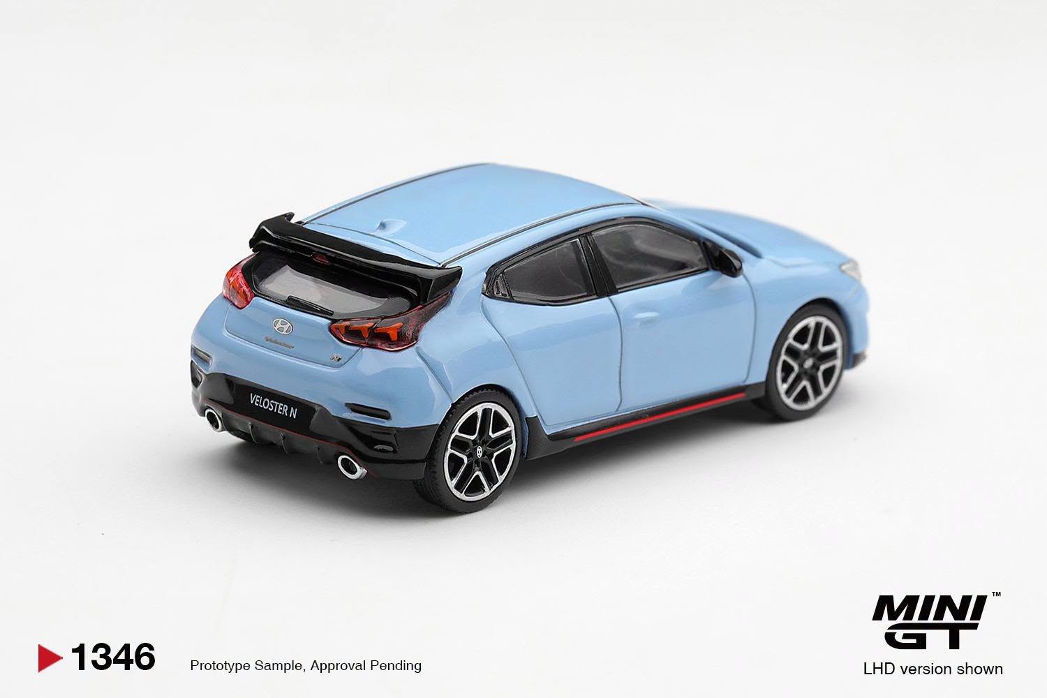 1:64 Mini GT - Hyundai Veloster N Performance, blue