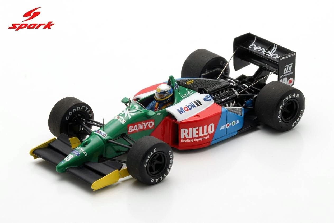 1:43 Spark - Benetton B189B #19 Benetton-Ford 10th Brazilian GP 1990 - A. Nannini
