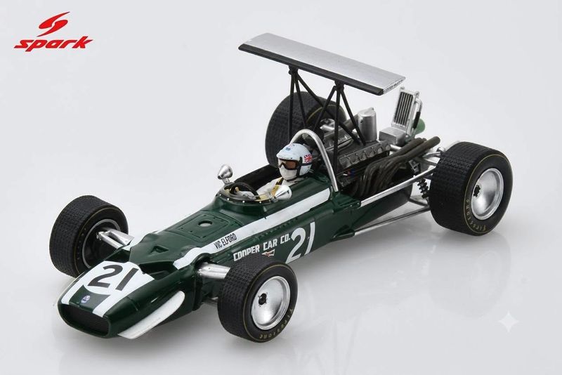 1:43 Spark - Cooper T86B #21 5th Canadian GP 1968 - V. Elford 1:43 Spark - Cooper T86B #21 5th Canadian GP 1968 - V. Elford