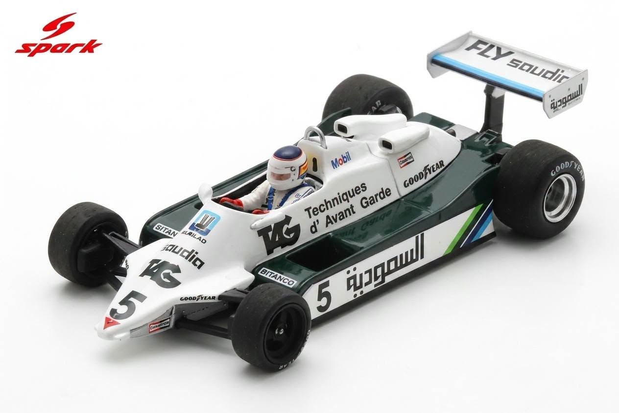 1:43 Spark - Williams FW07C #5 South African GP 1982 - C. Reutemann