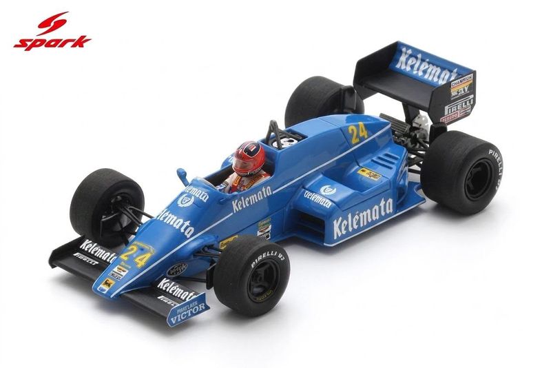1:43 Spark - Osella FA1F #24 Portuguese GP 1985 - P. Ghinzani 1:43 Spark - Osella FA1F #24 Portuguese GP 1985 - P. Ghinzani