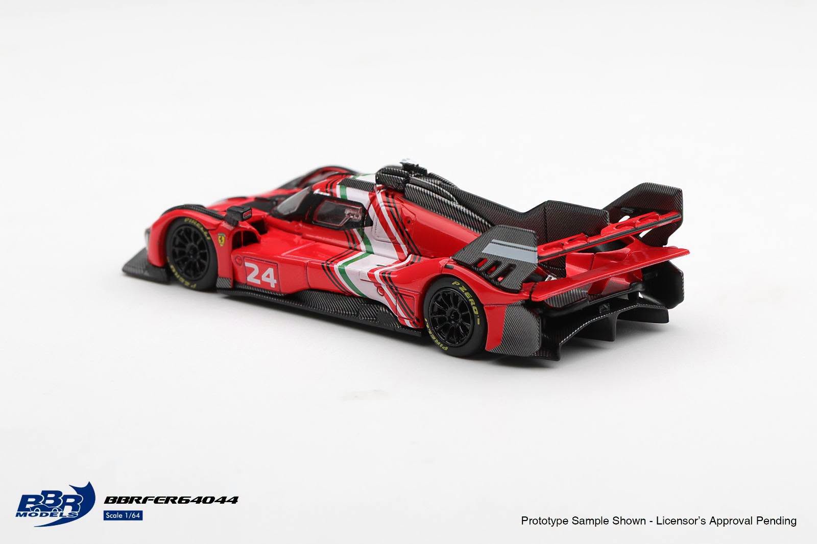 1:64 BBR - 2025 Ferrari 499P Modificata, Ross Corsa