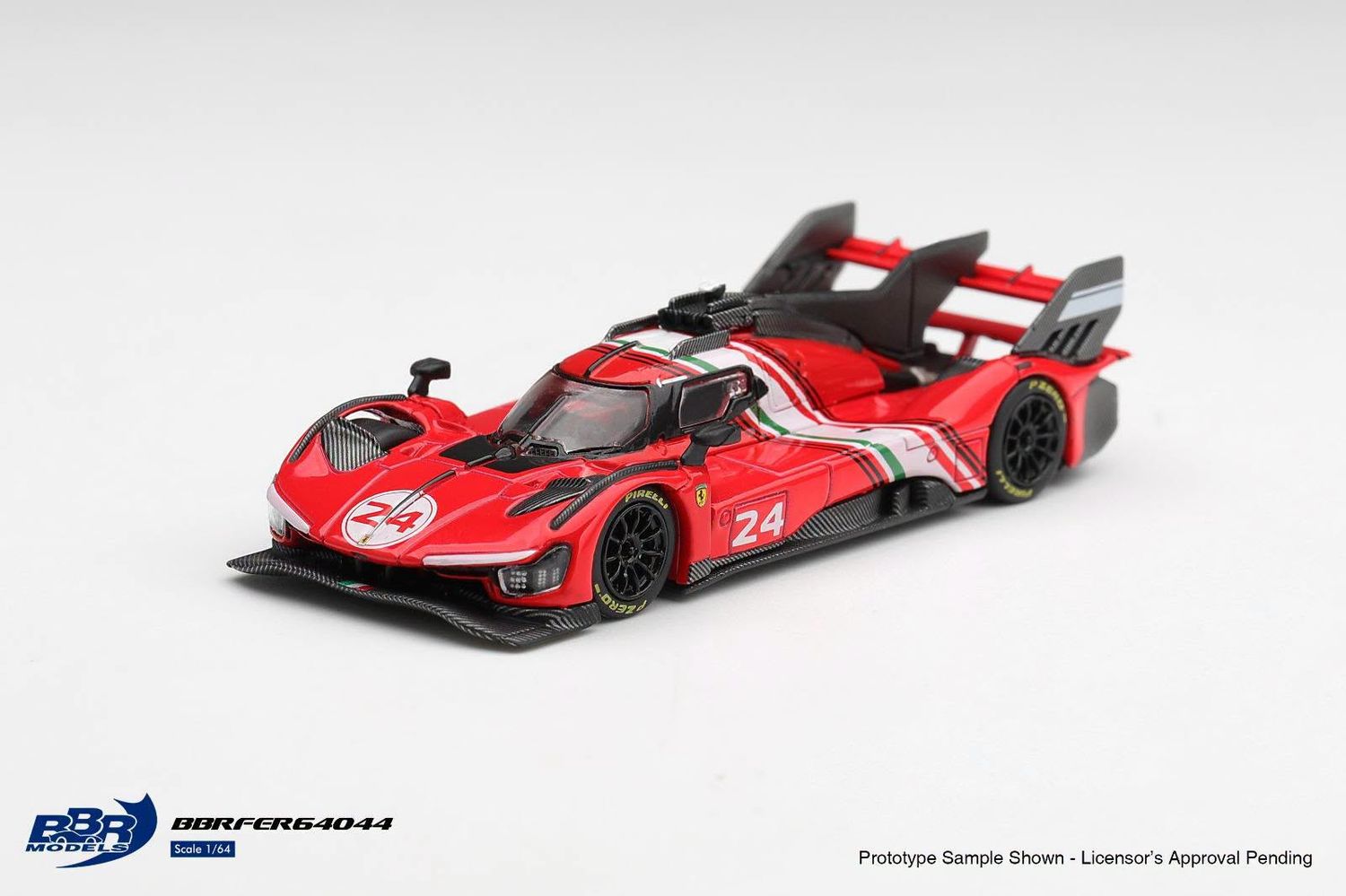 1:64 BBR - 2025 Ferrari 499P Modificata, Ross Corsa