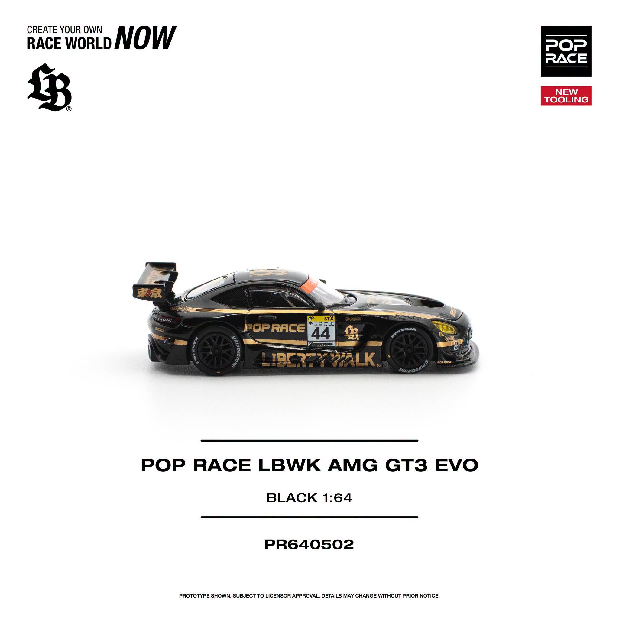 1:64 Pop Race Limited - Pop Race LBWK AMG GT3 EVO