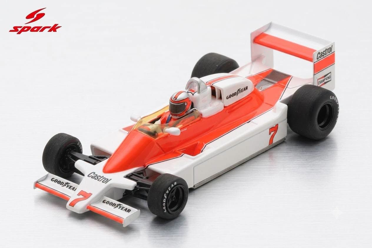 1:43 Spark - McLaren M28 #7 Marlboro Team McLaren-Ford 3rd Argentine GP 1979