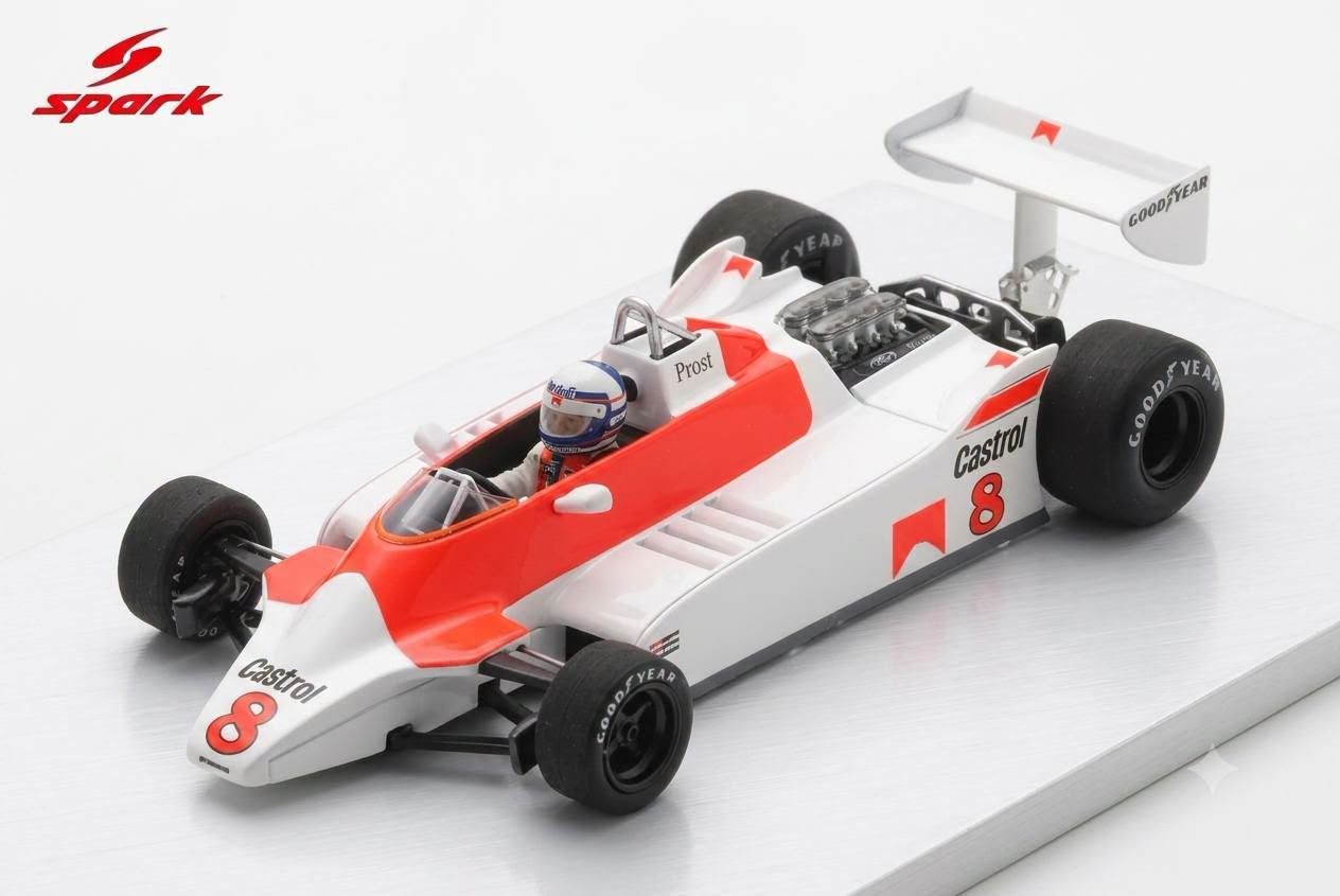 1:43 Spark - McLaren M30 #8 Marlboro Team McLaren-Ford 6th Dutch GP 1980 - A. Prost
