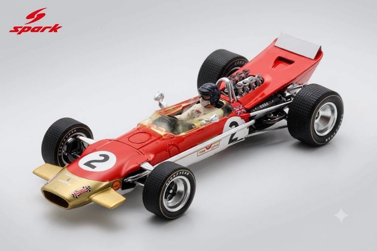 1:43 Spark - Lotus 49B #2 Belgium GP 1968 - J. Oliver