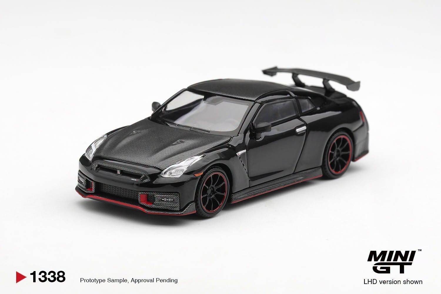 1:64 Mini GT - 2024 Nissan GT-R R35 Nismo, black *Blister packaging*