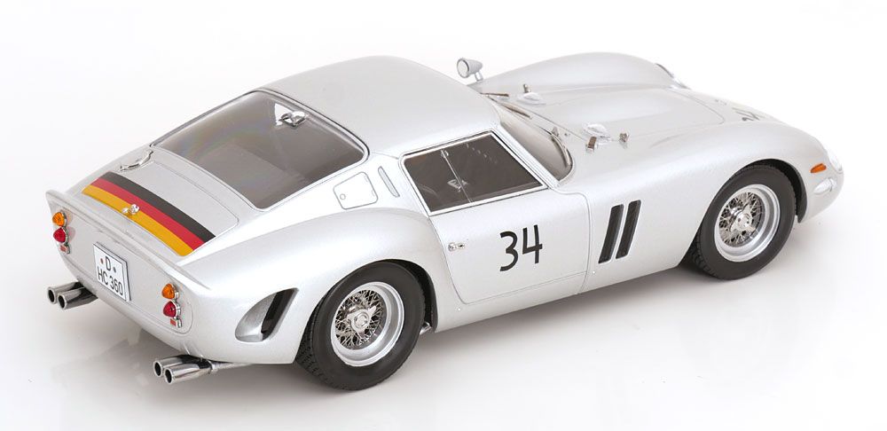 1:18 KK Scale - Ferrari 250 GTO No.34, DMV-Avus, Berlin 1963