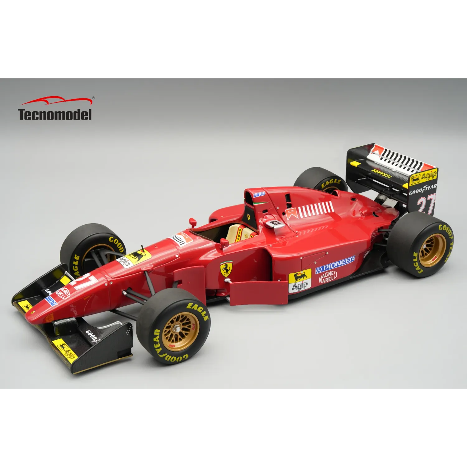 1:18 Tecnomodel - Ferrari 412T1B German GP 1994 - J. Alesi *Smooth Tyres*