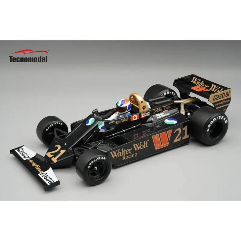 1:18 Tecnomodel - Wolf WR3/5 Canadian GP 1978 - B. Rahal *With Driver Figure* 1:18 Tecnomodel - Wolf WR3/5 Canadian GP 1978 - B. Rahal *With Driver Figure*