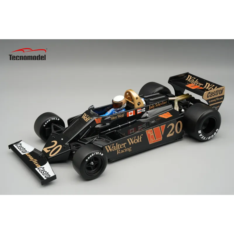 1:18 Tecnomodel - Wolf WR3/5 German GP 1978 - J. Scheckter *With Driver Figure* 1:18 Tecnomodel - Wolf WR3/5 German GP 1978 - J. Scheckter *With Driver Figure*