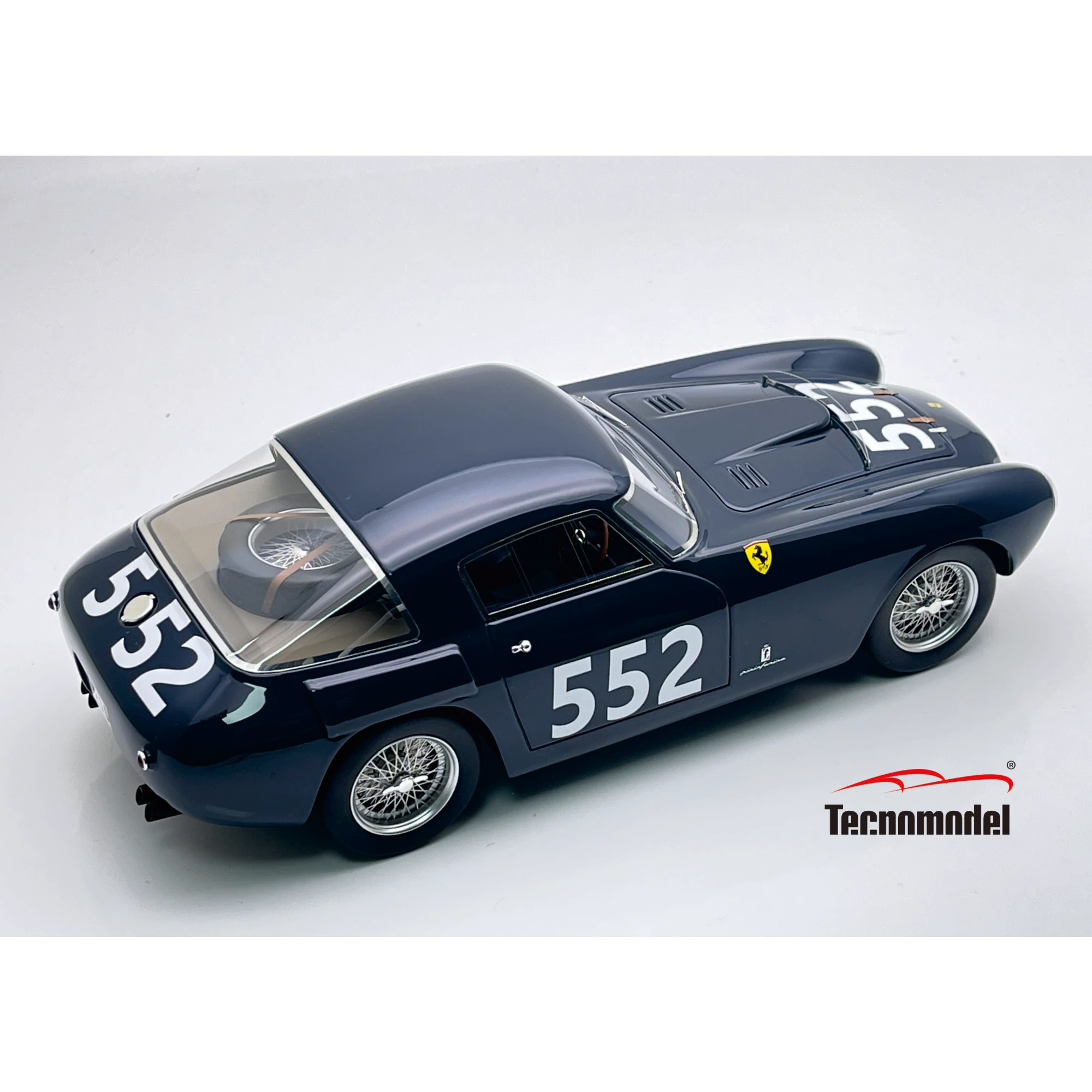 1:18 Tecnomodel - Ferrari 250 MM Mille Miglia 1954 #552 DNF - V. Colocci / Parisi