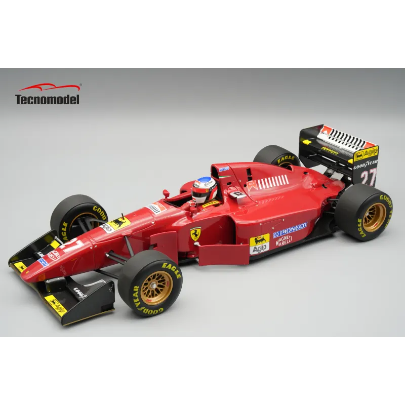 1:18 Tecnomodel - Ferrari 412T1B German GP 1994 - J. Alesi *Smooth Tyres* *With Driver Figure* 1:18 Tecnomodel - Ferrari 412T1B German GP 1994 - J. Alesi *Smooth Tyres* *With Driver Figure*