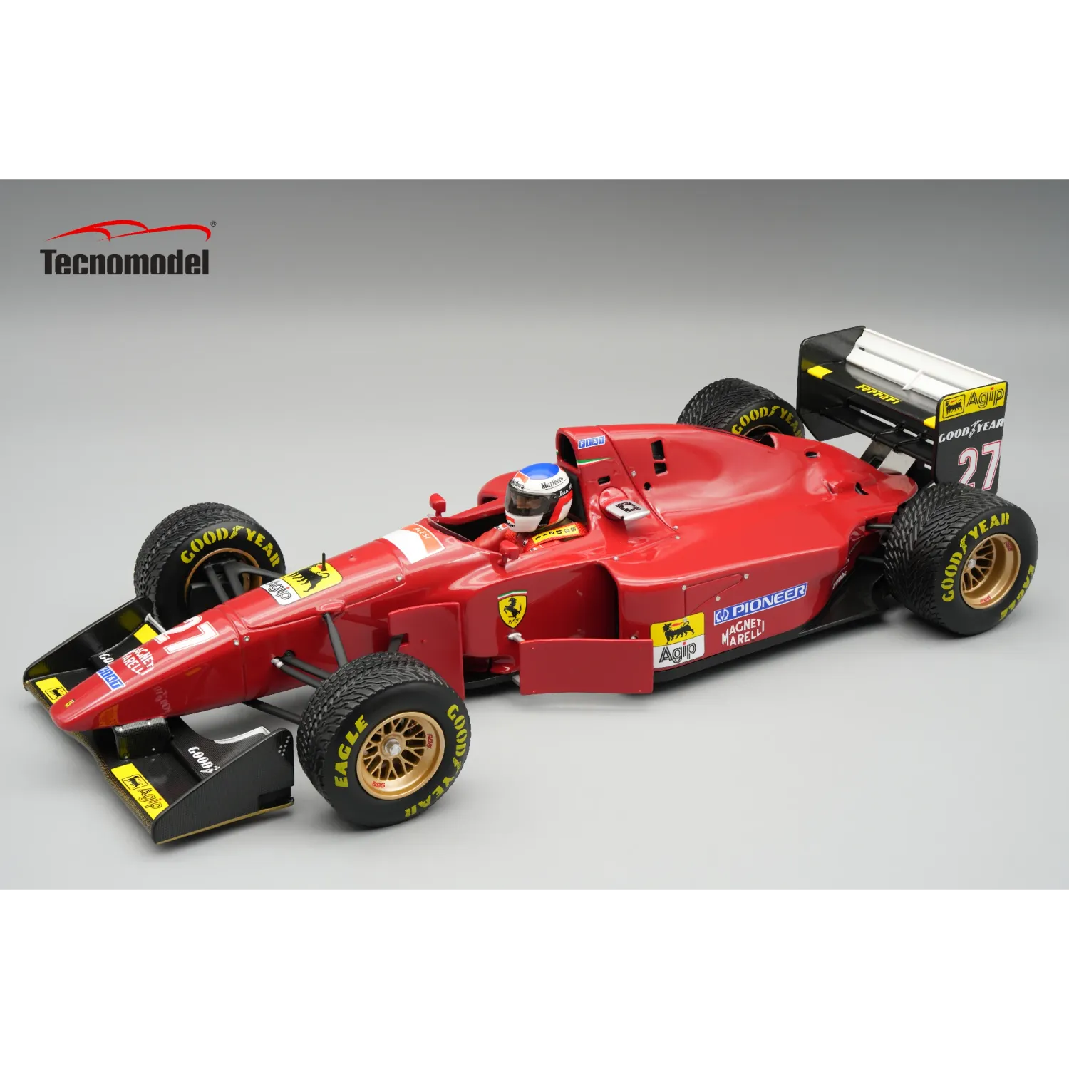 1:18 Tecnomodel - Ferrari 412T1B Japanese GP 1994 - J. Alesi *Rain Tyres* *With Driver Figure*