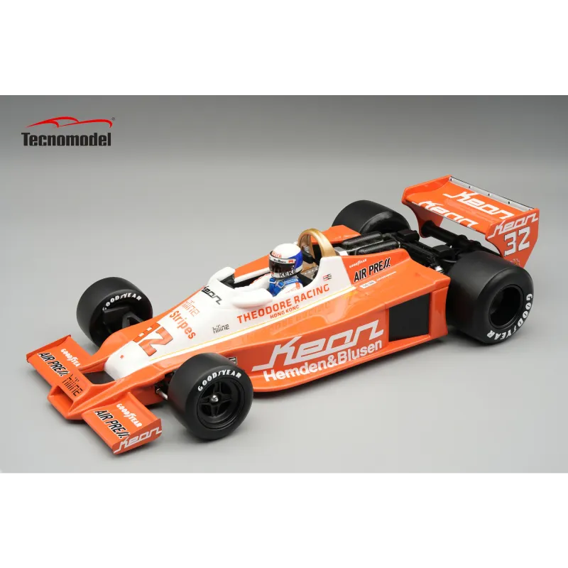1:18 Tecnomodel - Wolf WR3 German GP 1978 - K. Rosberg *With Driver Figure* 1:18 Tecnomodel - Wolf WR3 German GP 1978 - K. Rosberg *With Driver Figure*