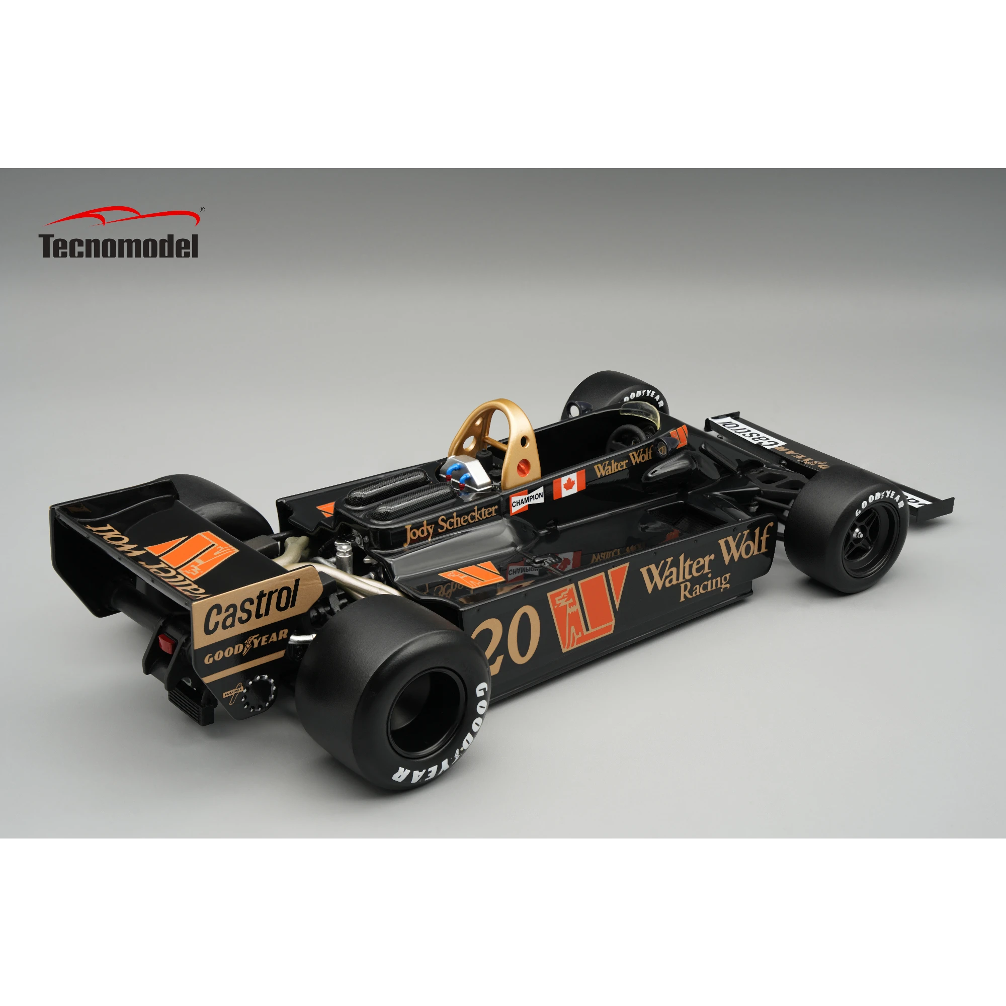 1:18 Tecnomodel - Wolf WR3/5 Spanish GP 1978 - J. Scheckter