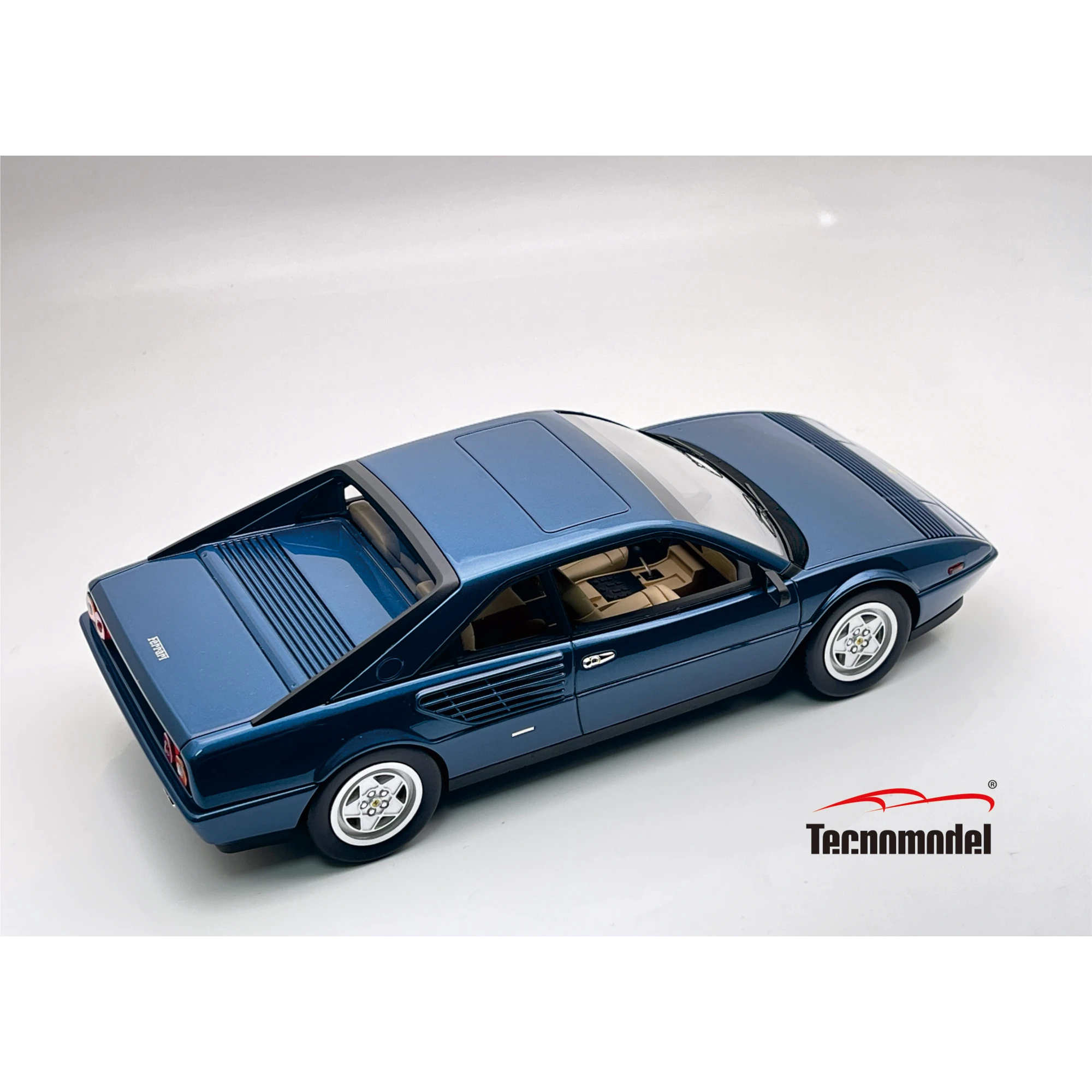 1:18 Tecnomodel - 1985 Ferrari 308 Mondial 3.2 Abu Dabi Blue