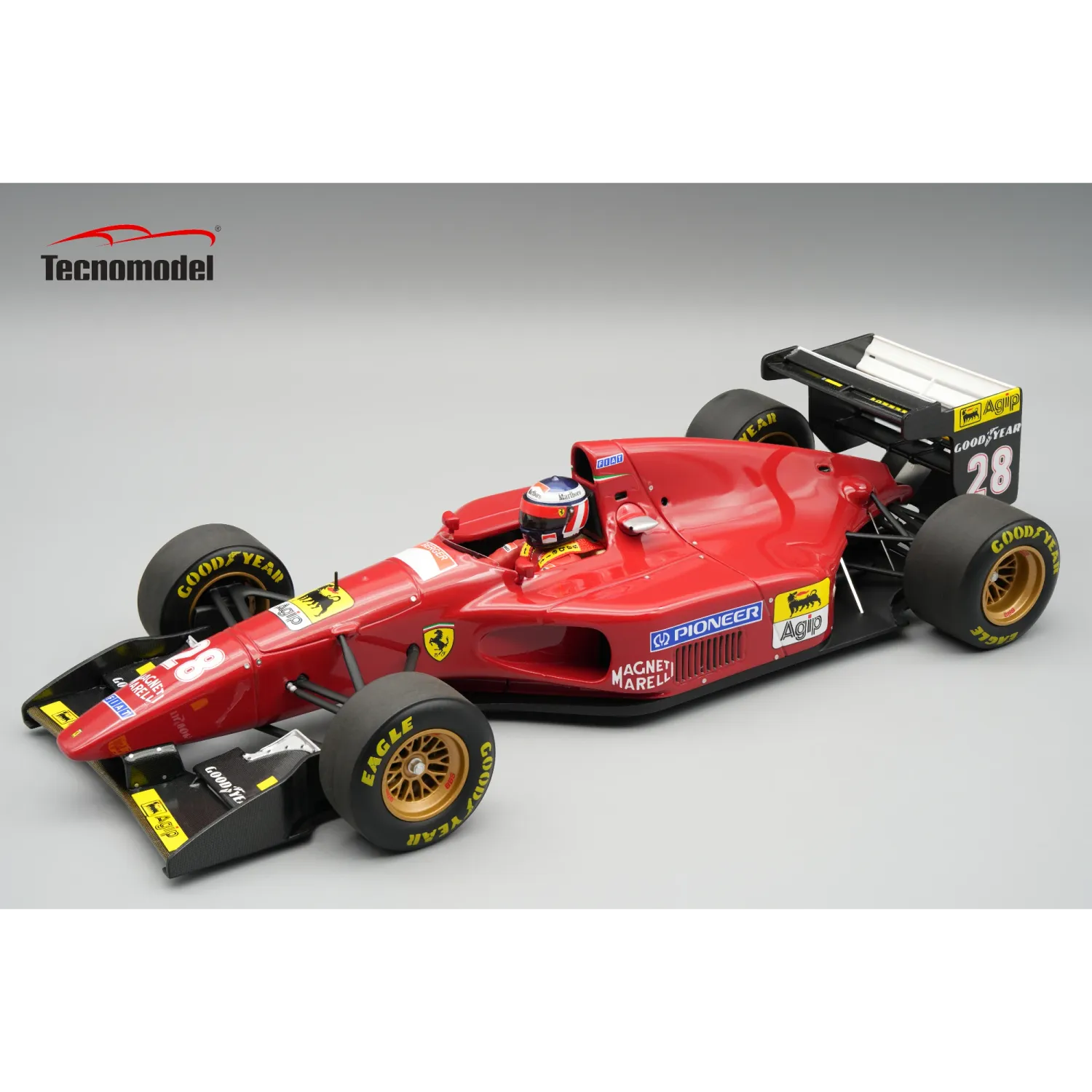 1:18 Tecnomodel - Ferrari 412T1 Monaco GP 1994 - G. Berger *With Driver Figure*