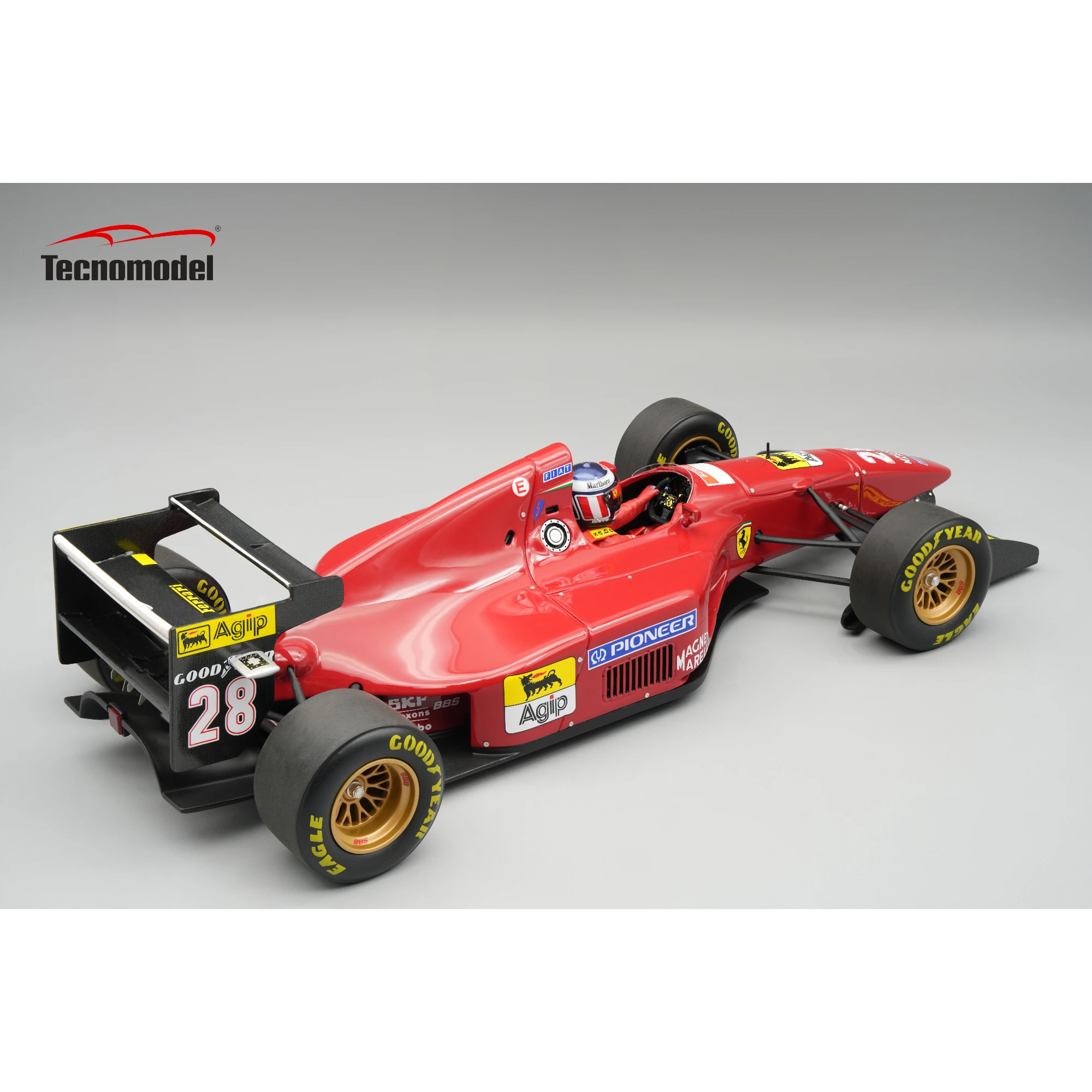 1:18 Tecnomodel - Ferrari 412T1 Monaco GP 1994 - G. Berger *With Driver Figure*