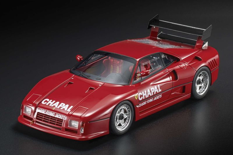 1:18 Top Marques - 1985 Ferrari 288 GTO Evoluzione Press Version Red