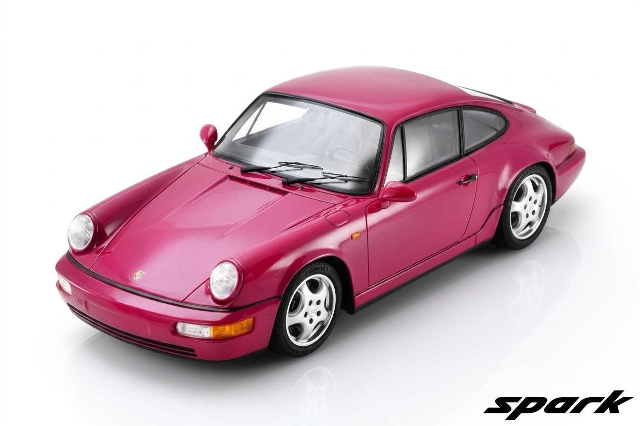 1:18 Spark - 1992 Porsche 964 RS street Rubystar