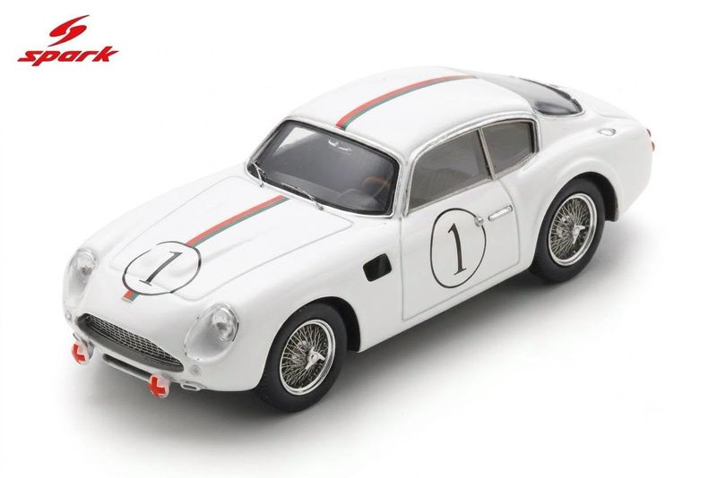 1:43 Spark - Aston Martin DB4 GT Zagato Le Mans 1961 #1 - Franc / Kerguen / Colas 1:43 Spark - Aston Martin DB4 GT Zagato Le Mans 1961 #1 - Franc / Kerguen / Colas