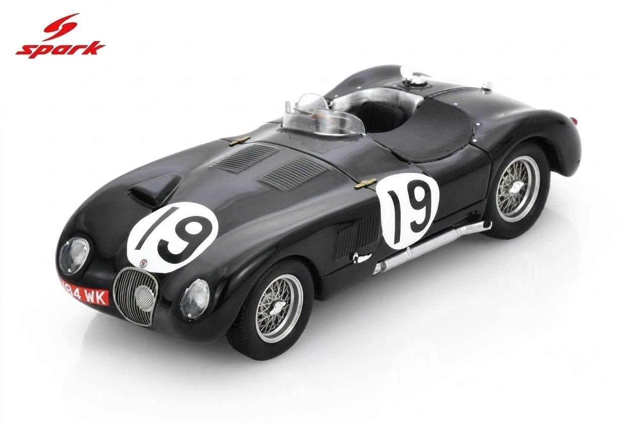 1:43 Spark - Jaguar C-Type Le Mans 1953 #19 4th - P. Whitehead / I. Stewart