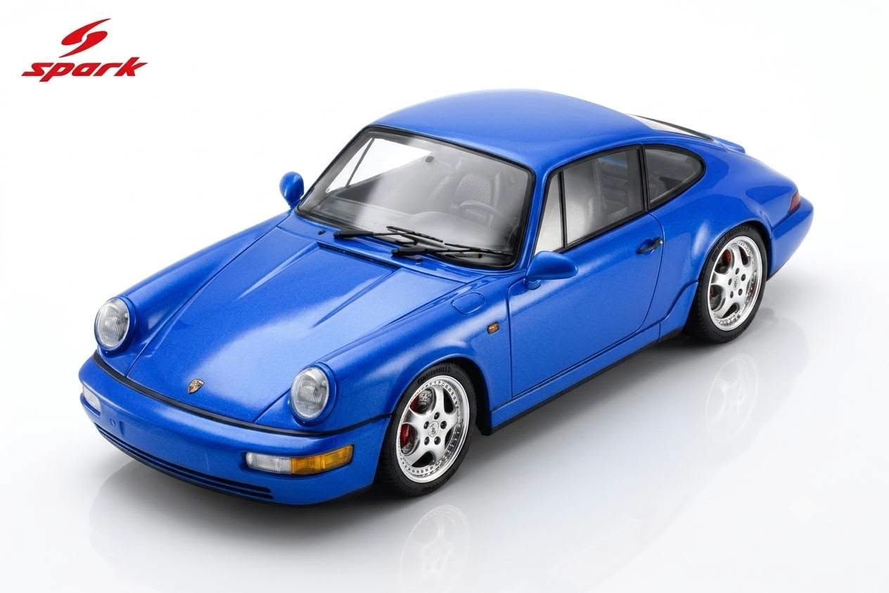 1:18 Spark - 1992 Porsche 964 RS street Maritimeblue