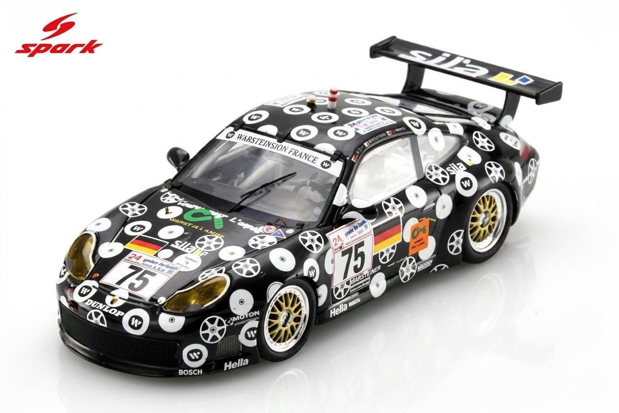 1:43 Spark - Porsche 996 GT3 R Le Mans 2000 #75 - G. Jeannette / B. Brockman / B. Lauer