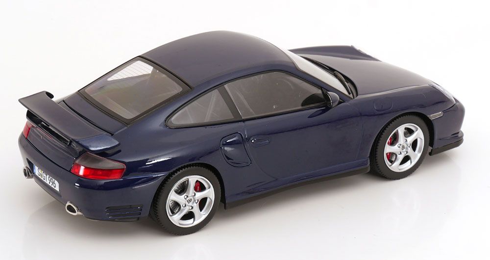 1:18 KK Scale - Porsche 911 (996) GT2 2001 dunkelblau-metallic