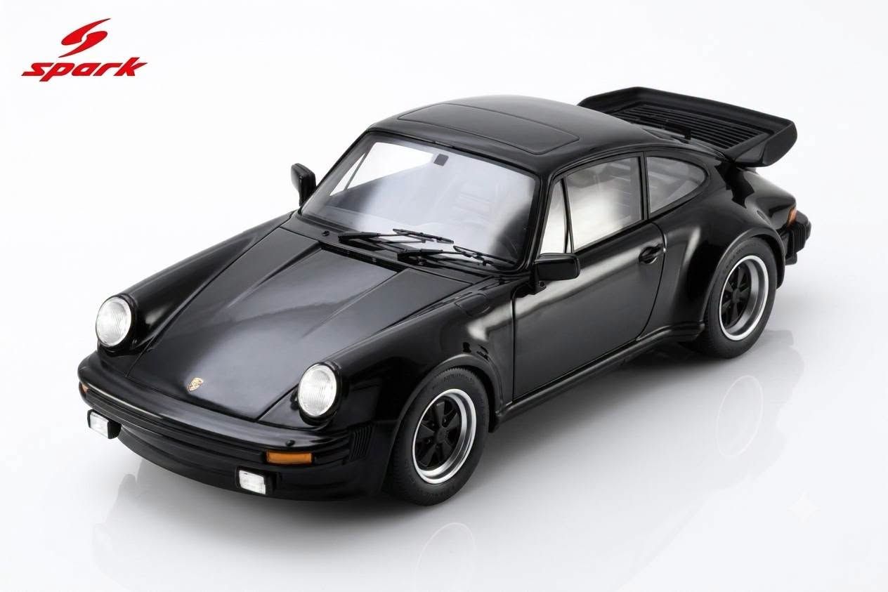1:18 Spark - 1978 Porsche 911 3.3 Turbo 3.3 Black