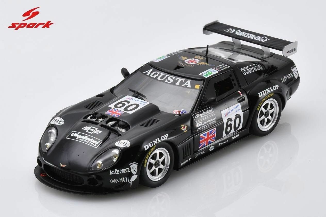 1:43 Spark - Corvette Callaway LM GT2 Le Mans 1997 #60 - J. Graham / M. Copelli / A. Agusta
