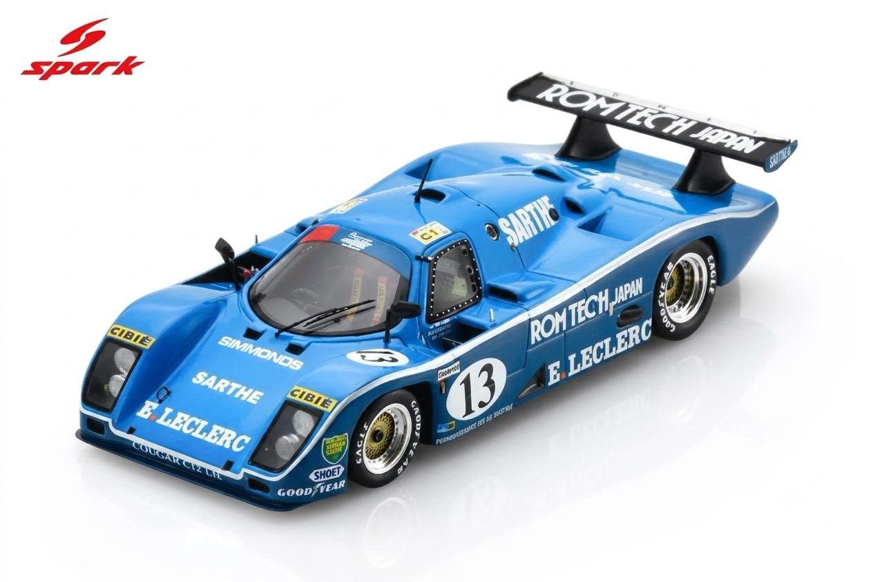1:43 Spark - Cougar C22LM Porsche Le Mans 1989 #13 - Y. Fabre / P. Bousquet / H. Yoneyama 1:43 Spark - Cougar C22LM Porsche Le Mans 1989 #13 - Y. Fabre / P. Bousquet / H. Yoneyama