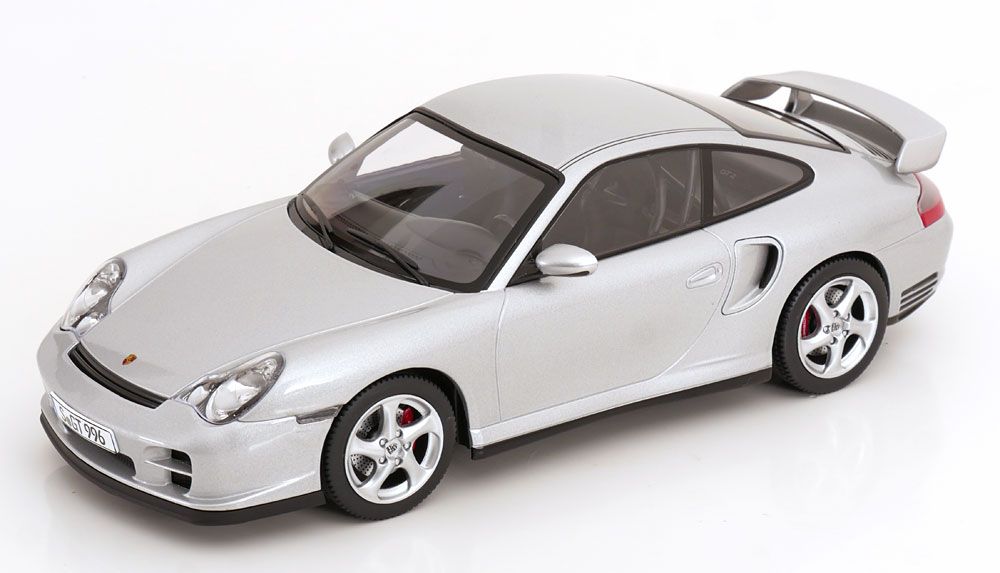 1:18 KK Scale - Porsche 911 (996) GT2 2001 silber