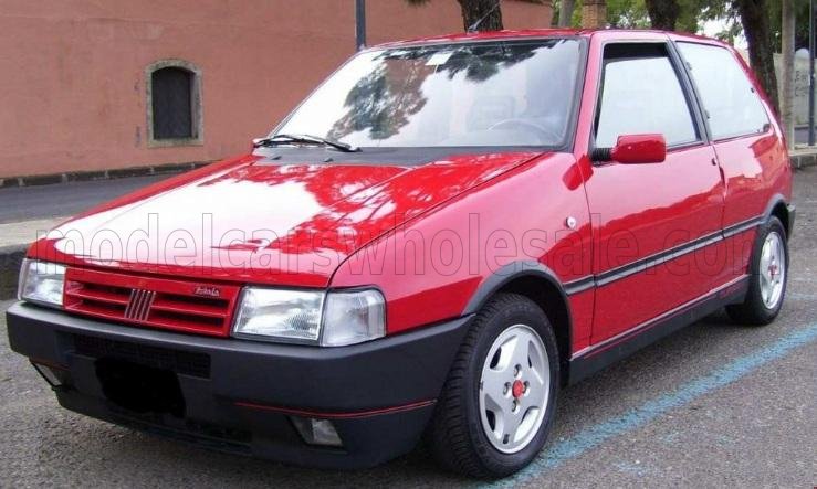 1:18 Mitica Diecast - 1990 Fiat Uno Turbo i.e. 2 Series Racing Red