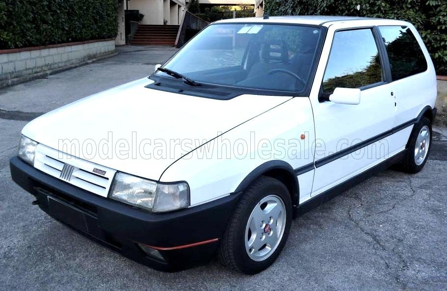 1:18 Mitica Diecast - 1990 Fiat Uno Turbo i.e. 2 Series White