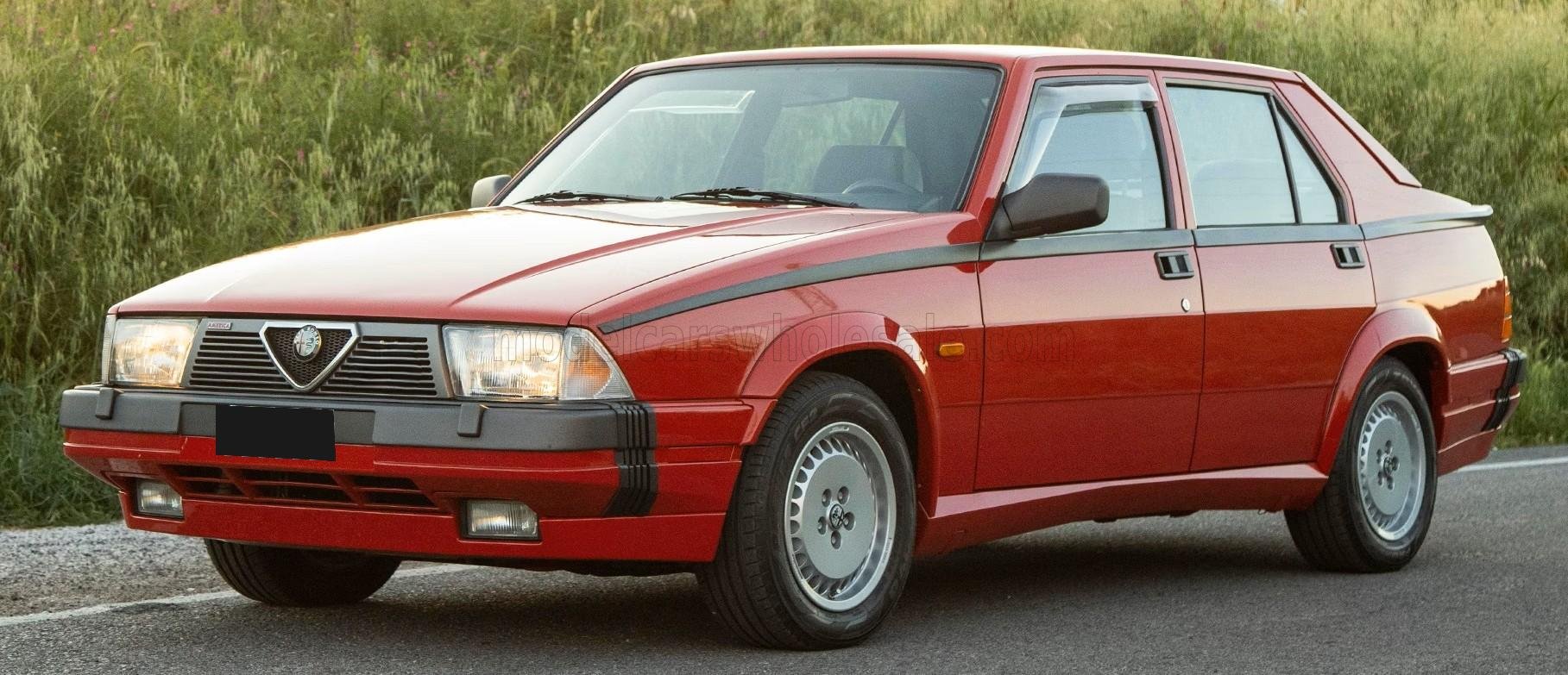 1:18 Mitica Diecast - 1987 Alfa Romeo 75 3.0 V6 America Rosso Alfa Red