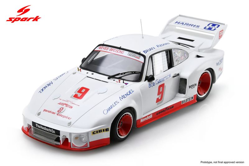 1:18 Spark - Porsche 935 12 Hours of Sebring 1978 #9 Winner - B. Redman / A. Mendez / G. Garretson 1:18 Spark - Porsche 935 12 Hours of Sebring 1978 #9 Winner - B. Redman / A. Mendez / G. Garretson